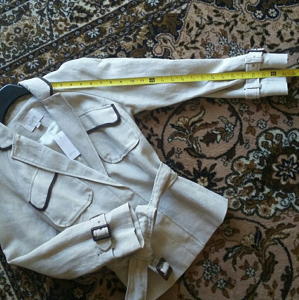 LOFT linen jacket - Picture 6 of 8